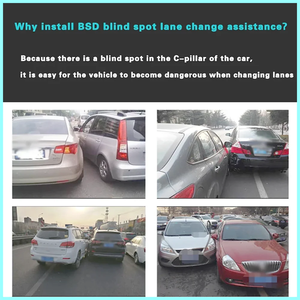 77Ghz Millimeter Wave Radar BSD Blind Spot Detection System