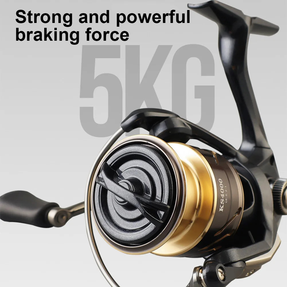 Metal Fishing Reel 5 2 1 Spinning All Purpose Accessories Saltwater