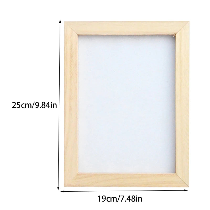 DIY Wood Paper Making Frame & Screen Mould – Multi-Size