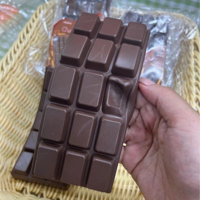 Simulated Chocolate Squeeze Toy PU Soft Slow Rebound Office Stress