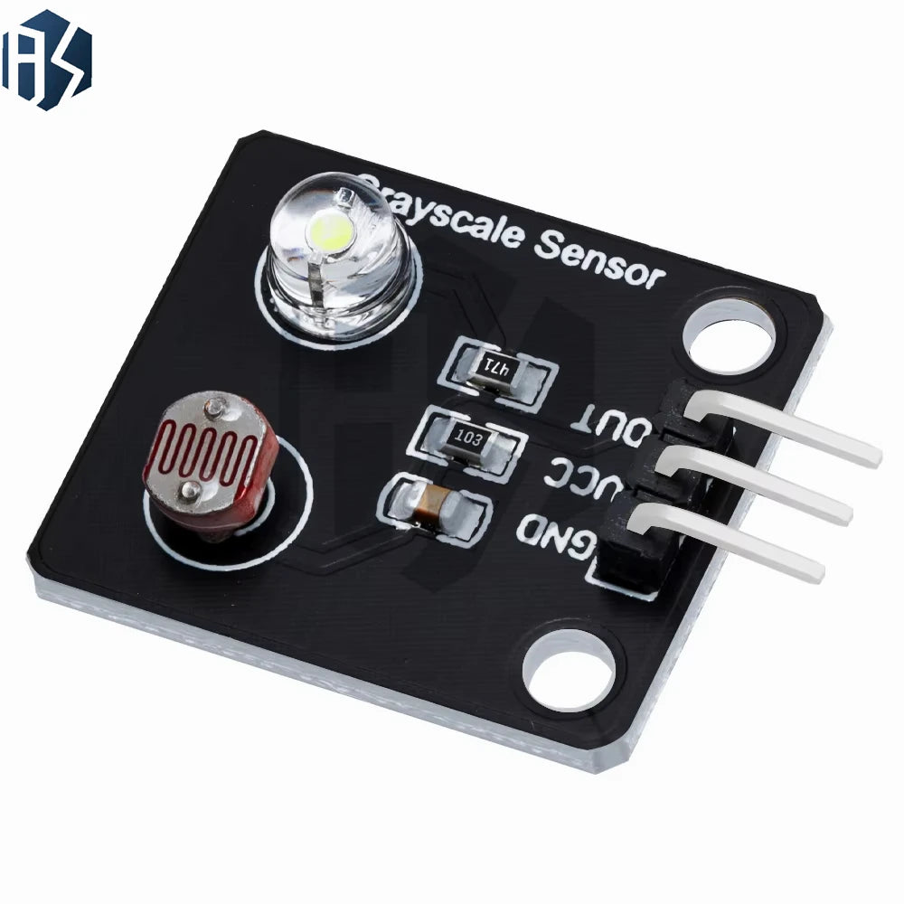 Photosensitive resistor Light Sensor Analog Grayscale Sensor Electronic Board Line finder tracking module For Arduino DIY Kit Zpaxo