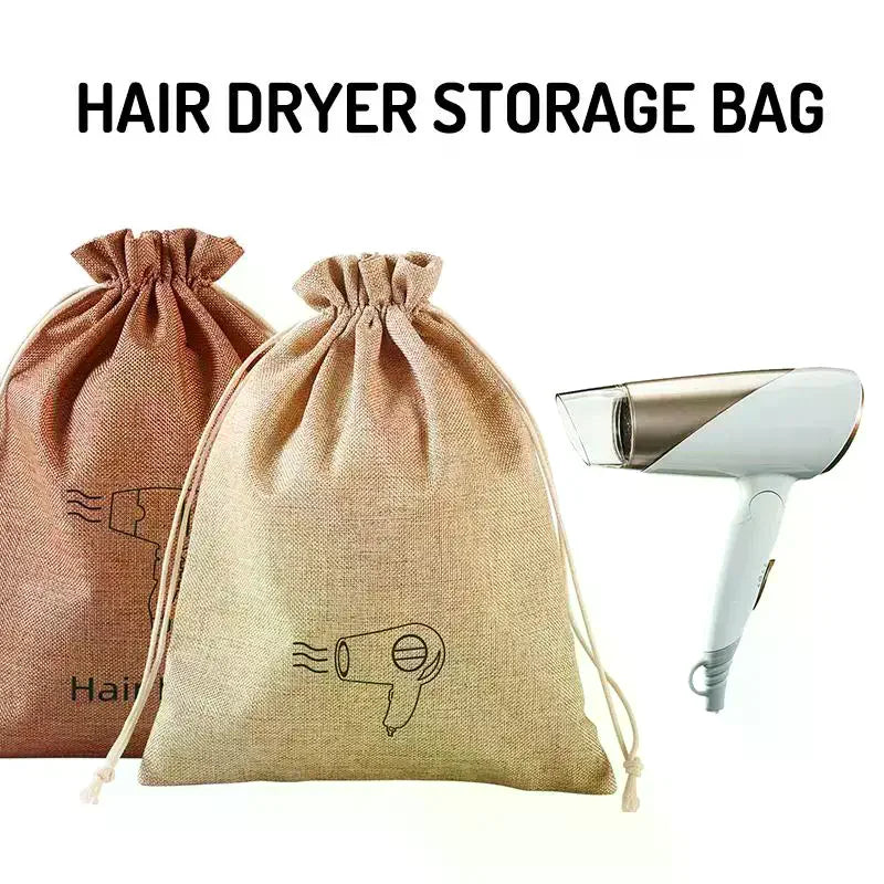 Hair Dryer Storage Bag – Drawstring Travel Bag for Hair Tools Hair Tool Storage Bag Zpaxo