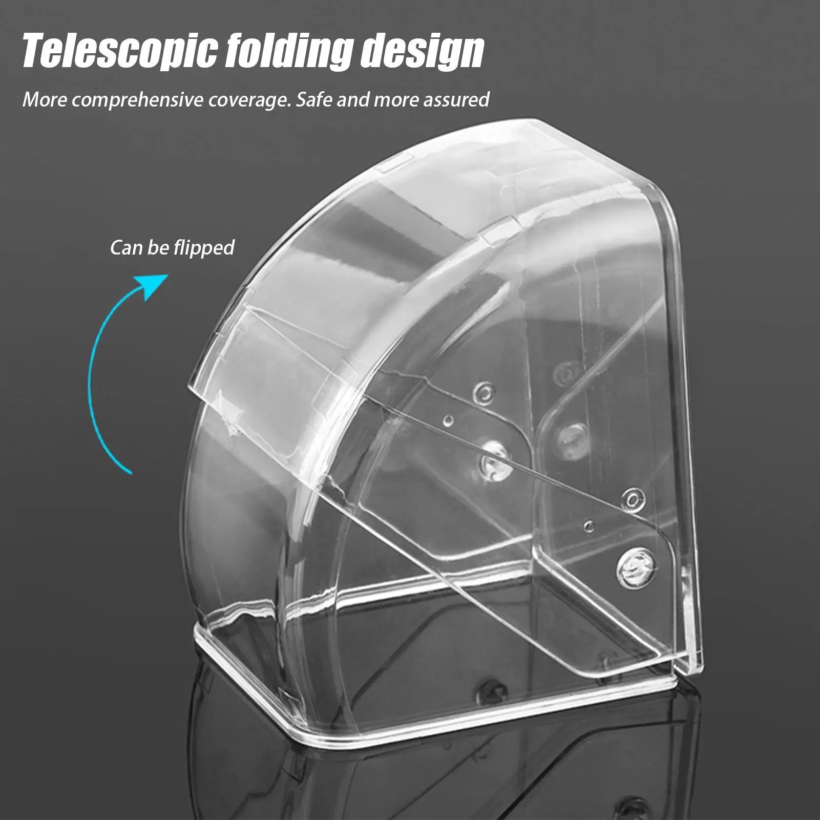 Waterproof Doorbell Cover Rain Case Wireless Button Smart Ring Chime