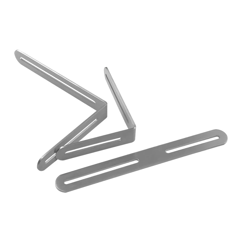 L-shaped Shelf Bracket Connector Stainless Steel Adjustable Angle