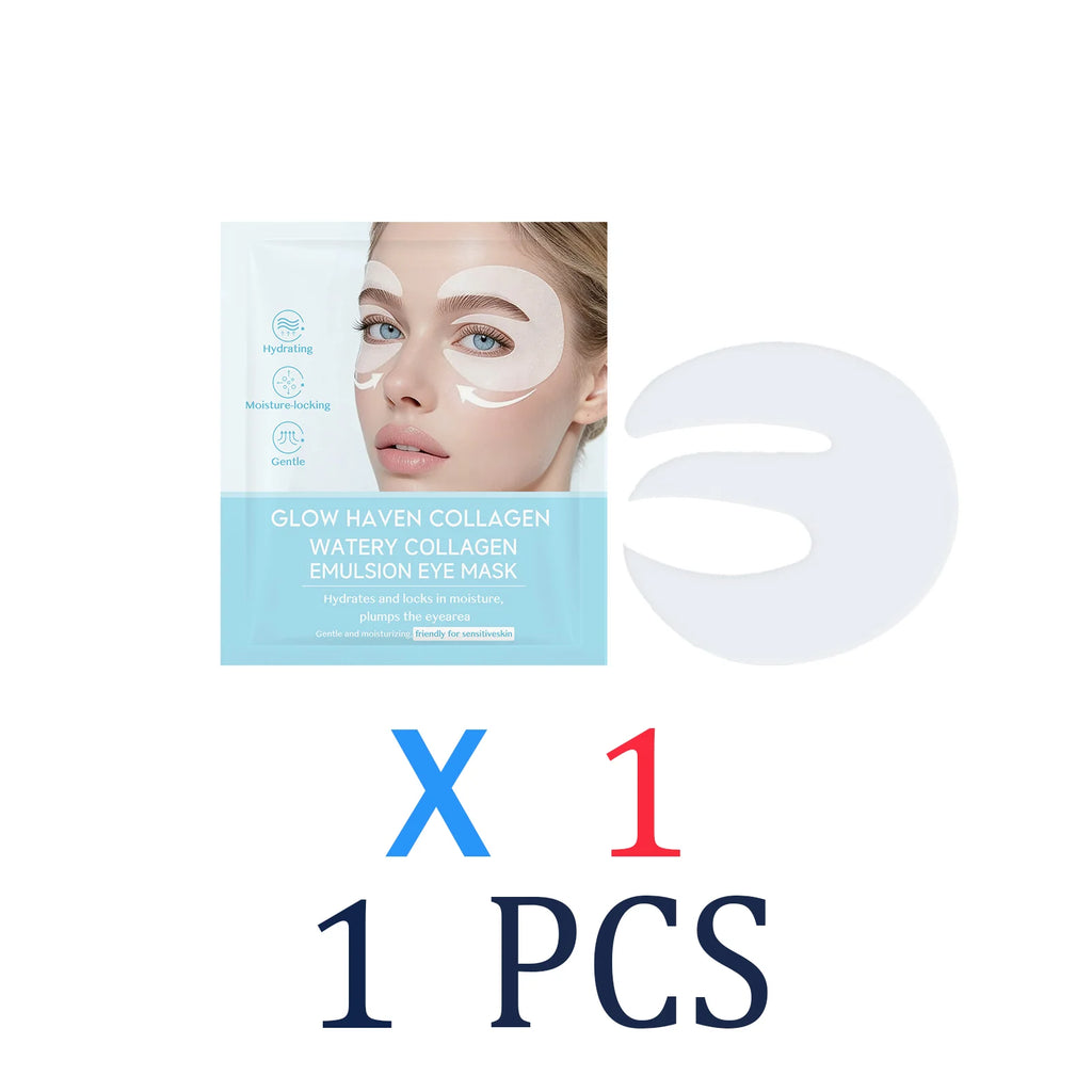 Vitamin C Collagen Under Eye Patches Hydrating Eye Mask for Puffiness Overnight Recovery Anti-Aging Eye Care Deep Moisturizing Zpaxo 1 Pcs