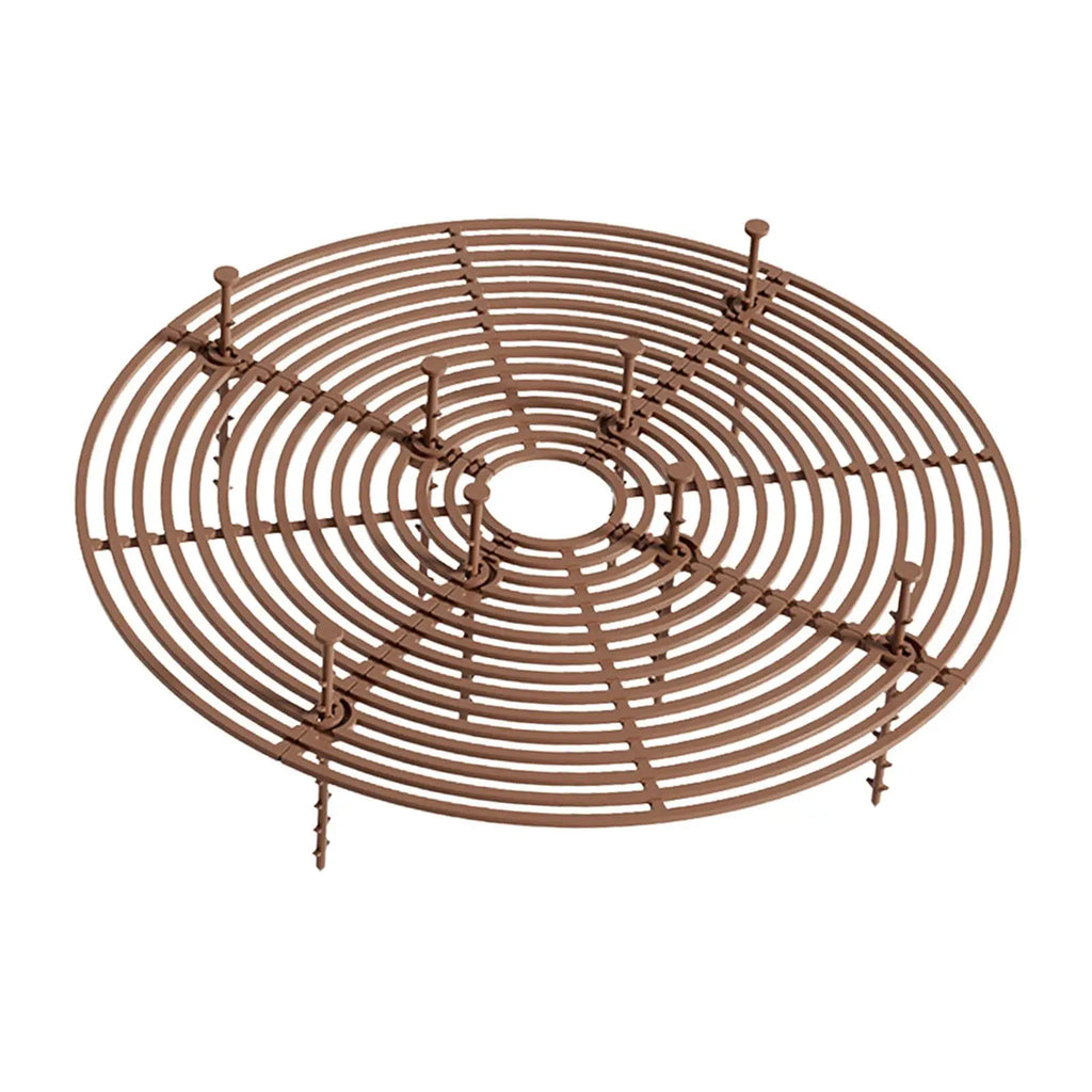 Plant Pot Grid Cuttable Flower Covers Plant Flower Protector Plant Pots Grid Protector Cover for Outdoor Gardening Indoor Zpaxo Coffee 30cm