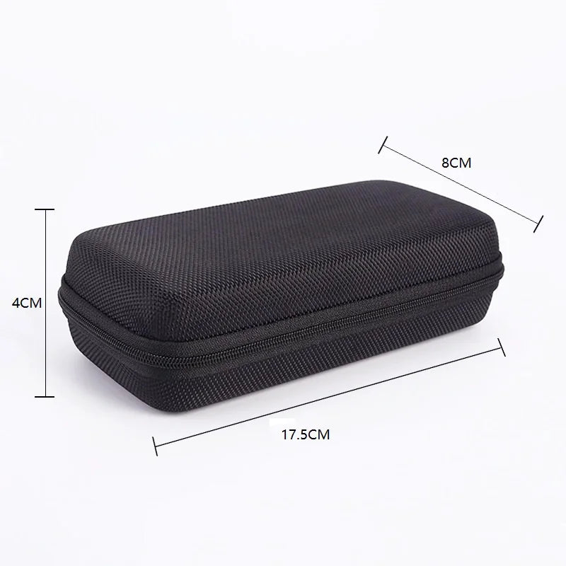 Hard Shell Electronics Accessories Organiser Travel Carry USB Flash Zpaxo black