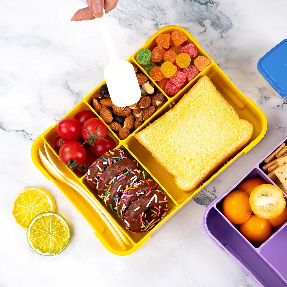 1330ml Bento Lunch Box – 6-Compartment Leakproof Food Container Bento Lunch Box Zpaxo