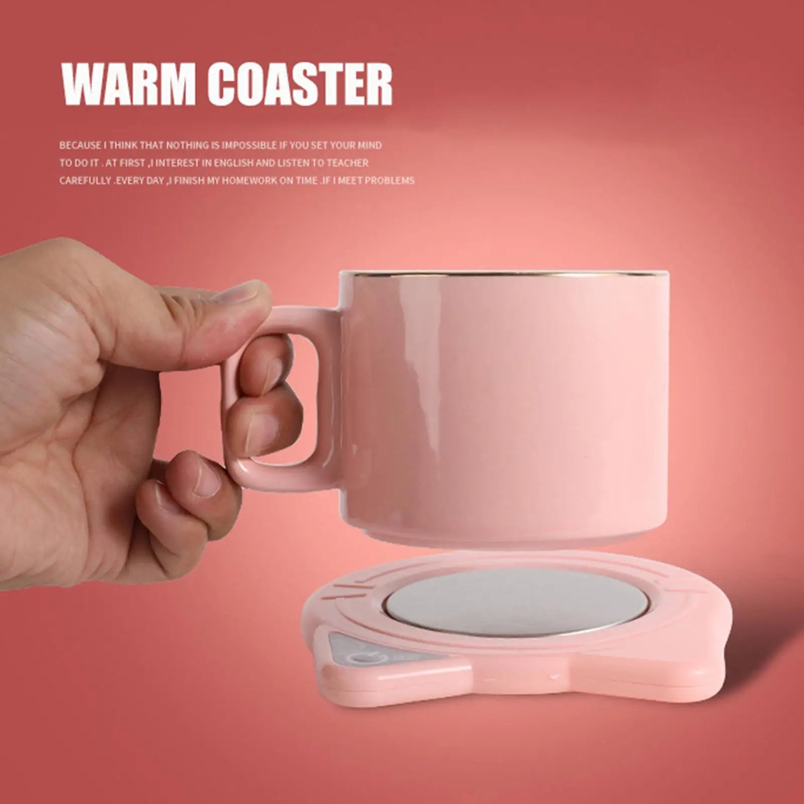 Smart Mug Warmer Cup Heating Pad Fast Precise Temp Control Auto Shut