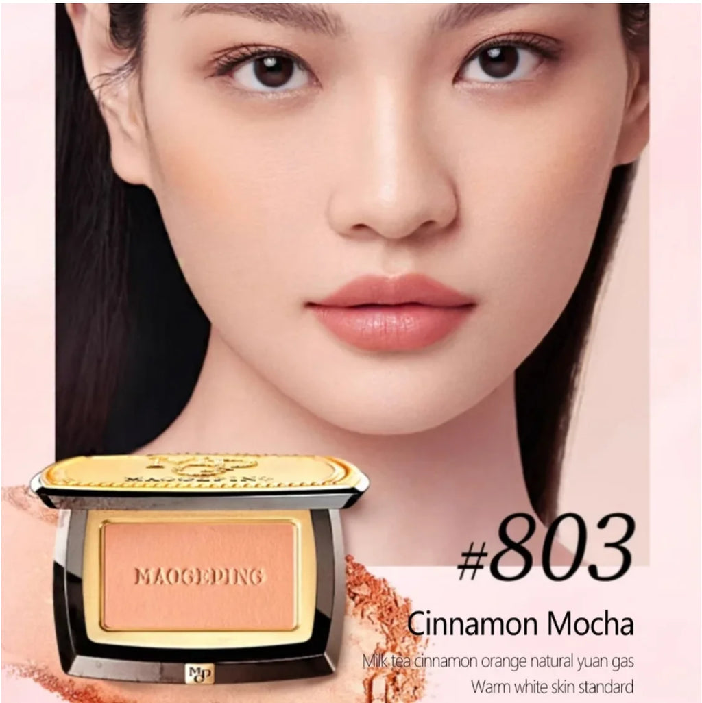 MAOGEPING Soft Yarn Magic Face Blush Monochrome 806 Expanding Matte Zpaxo