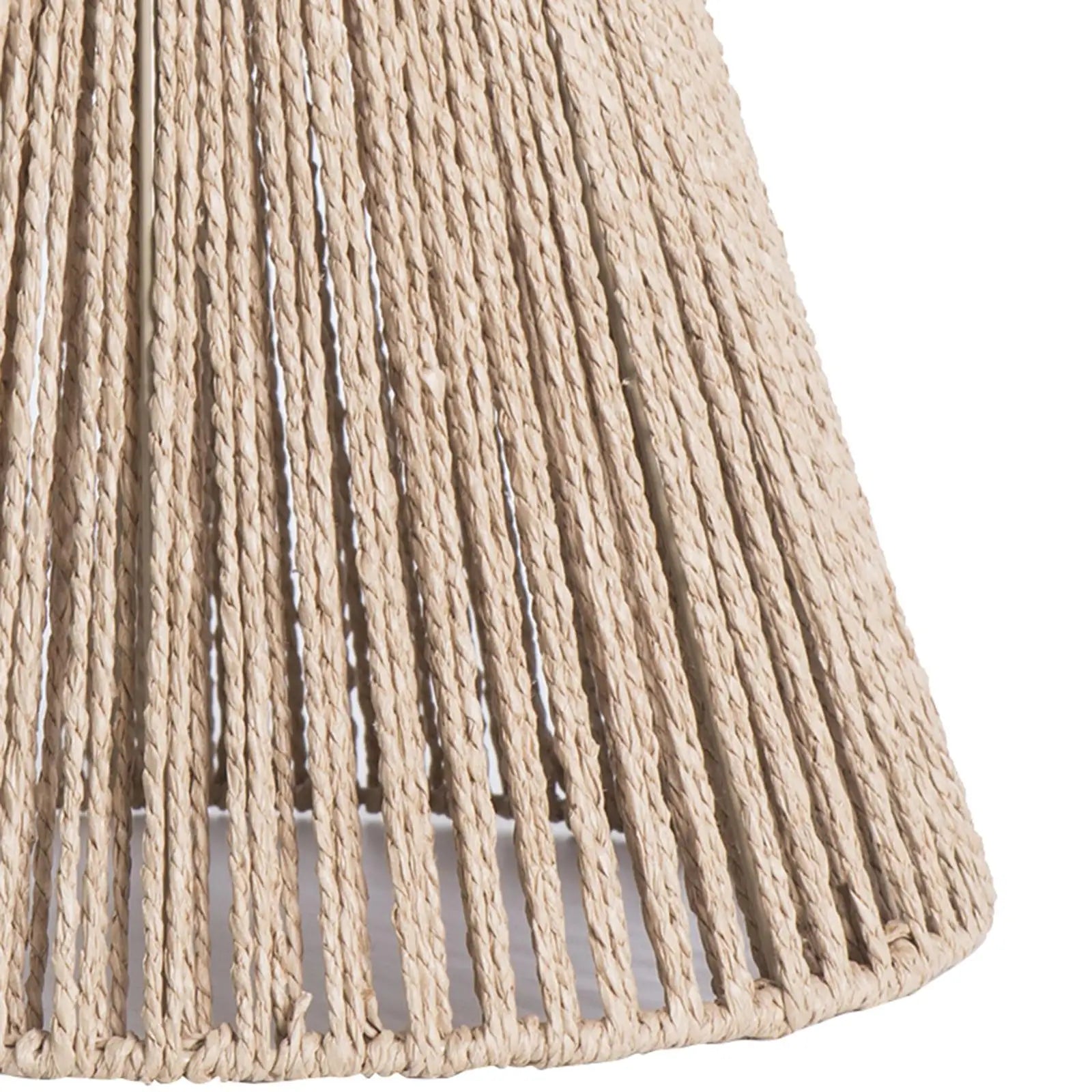 Woven Pendant Lamp Shade Replacement Decoration Ceiling Lantern Cover for Kitchen Island Cafe Hallway Teahouse Living Room Zpaxo
