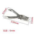 3 Hole Puncher Portable Single Punch Paper Material Scrapbooking