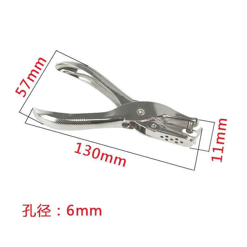 3 Hole Puncher Portable Single Punch Paper Material Scrapbooking