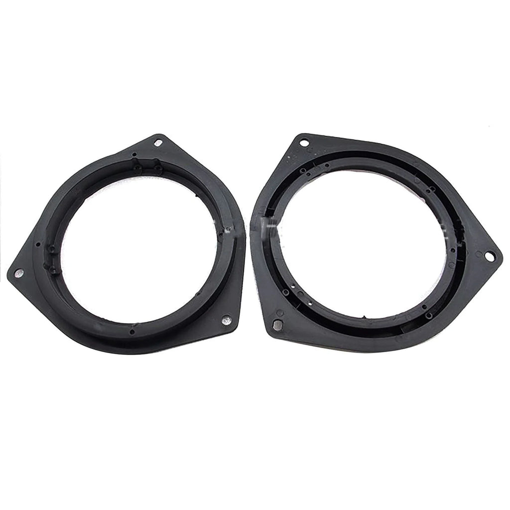 2Pcs/Set 6.5inch Car Speaker Spacers Adapter For Toyota Corolla For Celica For Matrix Plastic Black Mounting Spacer Adaptor Ring