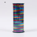 100Yards/Roll Glitter Curling Ribbons Balloon Ribbons Gift Wrap Ribbons for Crafts Christmas Birthday Wedding Party Decoration Zpaxo Colorful Other