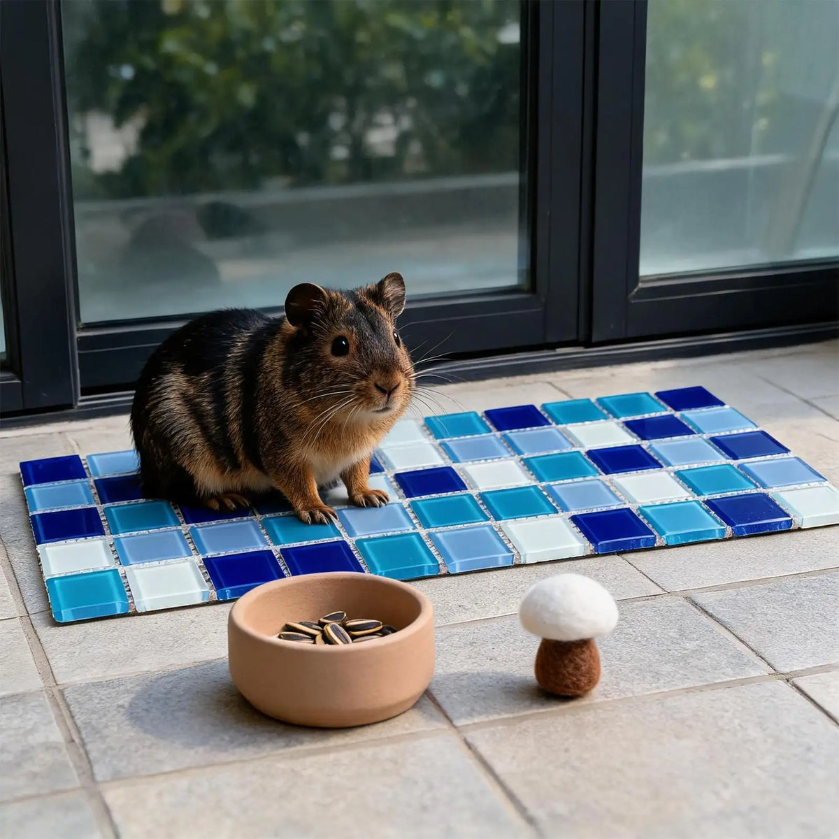 Cooling Mat Bunny Comfortable Cold Pet Sleeping Cushion Heat Relief Zpaxo