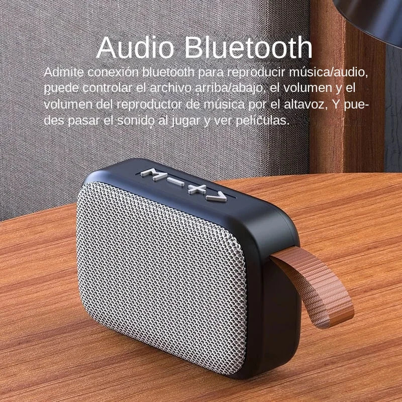 Portable Speaker Outdoor Bluetooth 5 0 Mini Loudspeaker Wireless 3D