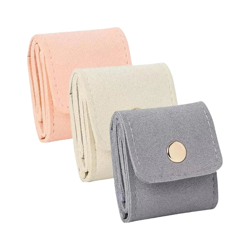 Portable Rings Storage Cases Soft Interior Waterproof Designs Small