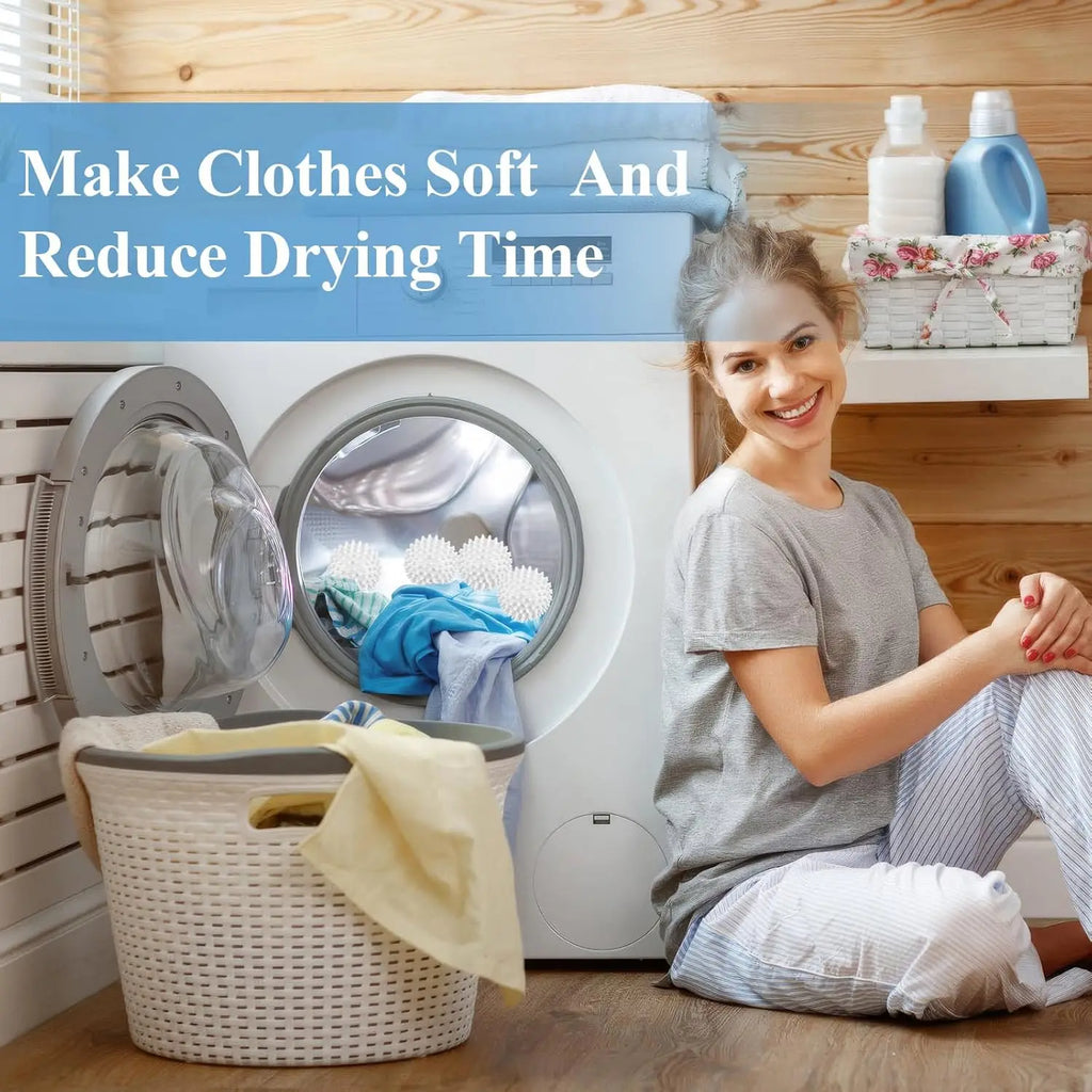 Reusable Laundry Washing Balls 3/6/9-Pack | 3D PVC Design