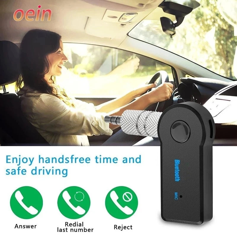 2-in-1 Wireless Bluetooth 5 0 Transceiver Adapter Car Music Audio Aux Zpaxo