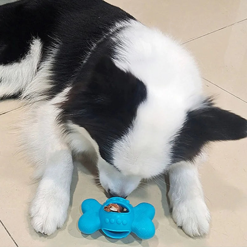 Chew-resistant Durable Dog Toy Interactive Supports Dispenser