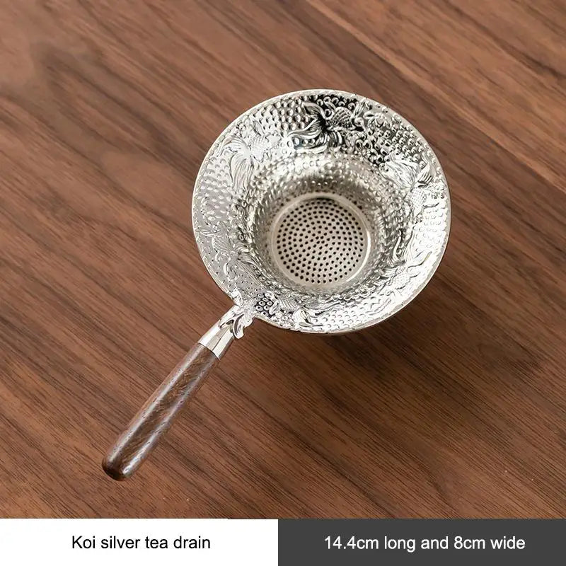 Quality Metal Mesh Tea Strainer Stainless Steel Filter Sieve Teaware Lace Tea Drain Useful Tea Infusers Kitchen Accessories Zpaxo A2