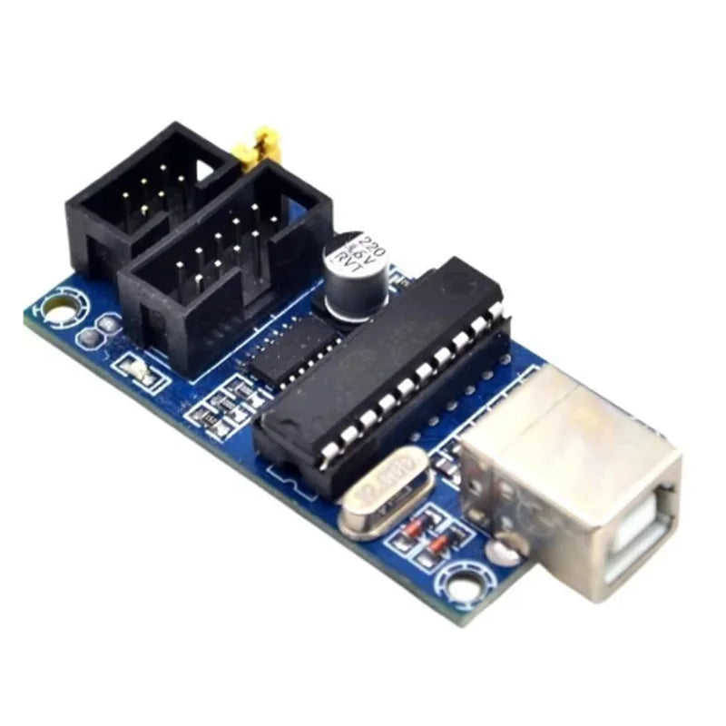 AVR Microcontroller USB Tiny ISP Downloader Download Cable Interface Zpaxo