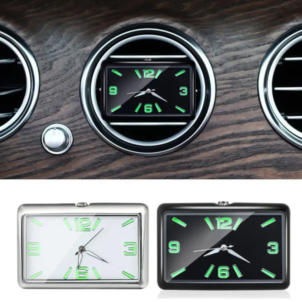 Lightweight Design Car Digital Clock Button Battery Operated Luminous Pointer Quartz Analog Watch Stylish Design Digital Display Zpaxo