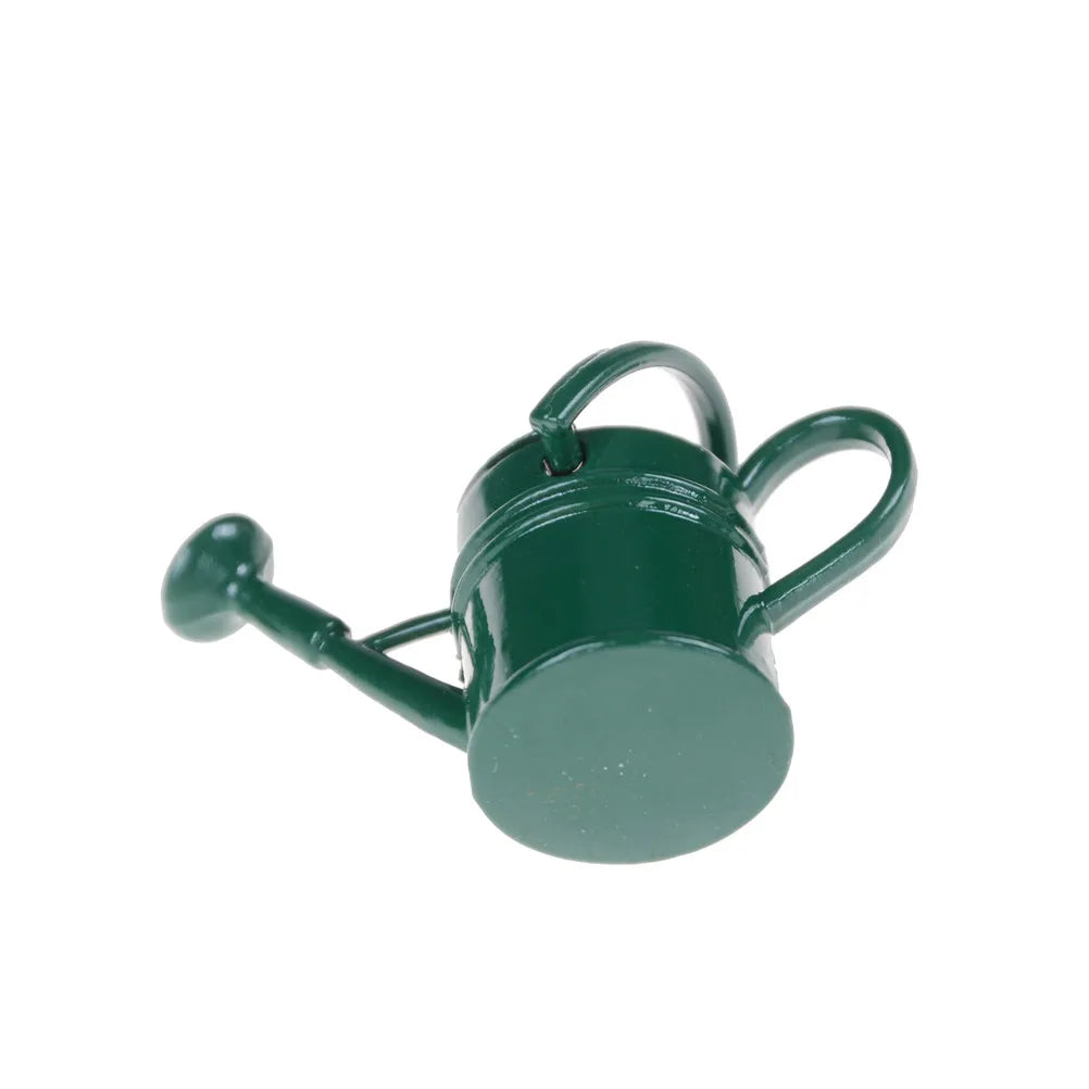 Garden Tools Tin Watering Can 1 12 Scale Dollhouse Miniatures Scenery