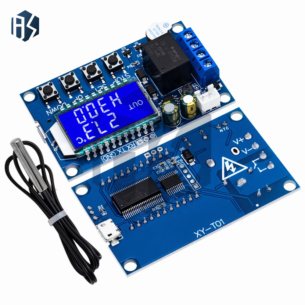XY-T01 Industrial Digital Thermostat High-Precision Heating & Cooling Temperature Controller Zpaxo