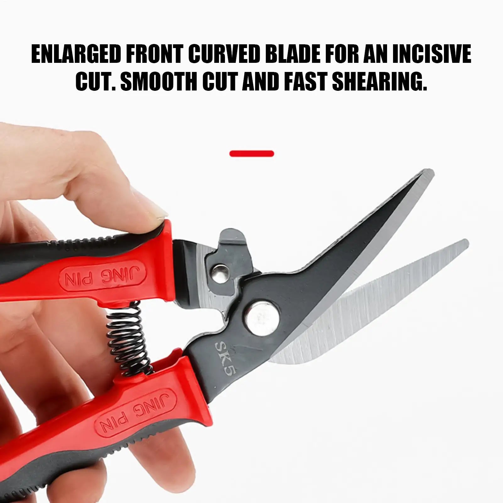 Industrial Tin Snip Aviation Shears Heavy Duty Metal Sheet Cutter