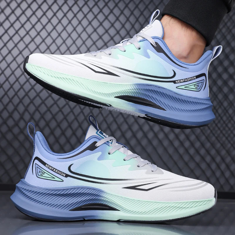 Men's Sneakers Shoes Casual Luxury Trainers Race Running Breathable