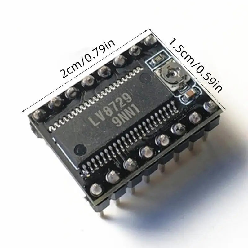 652F LV8729 Stepper Motor Driver Module 1.8A (Factory Default 0.8A) Drive Current Zpaxo