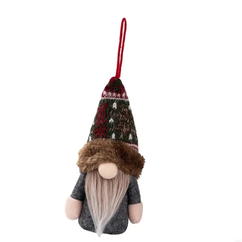 Illuminated Plush Dwarf Stuffed Doll Christmas Tree Ornament Kids