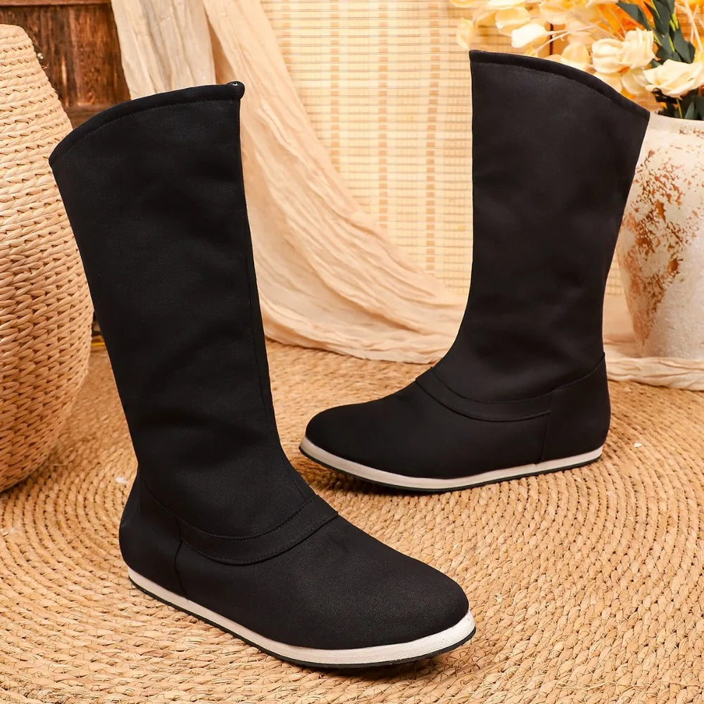 Traditional Kung Fu Boots Four Seasons Lightweight Canvas Hanfu