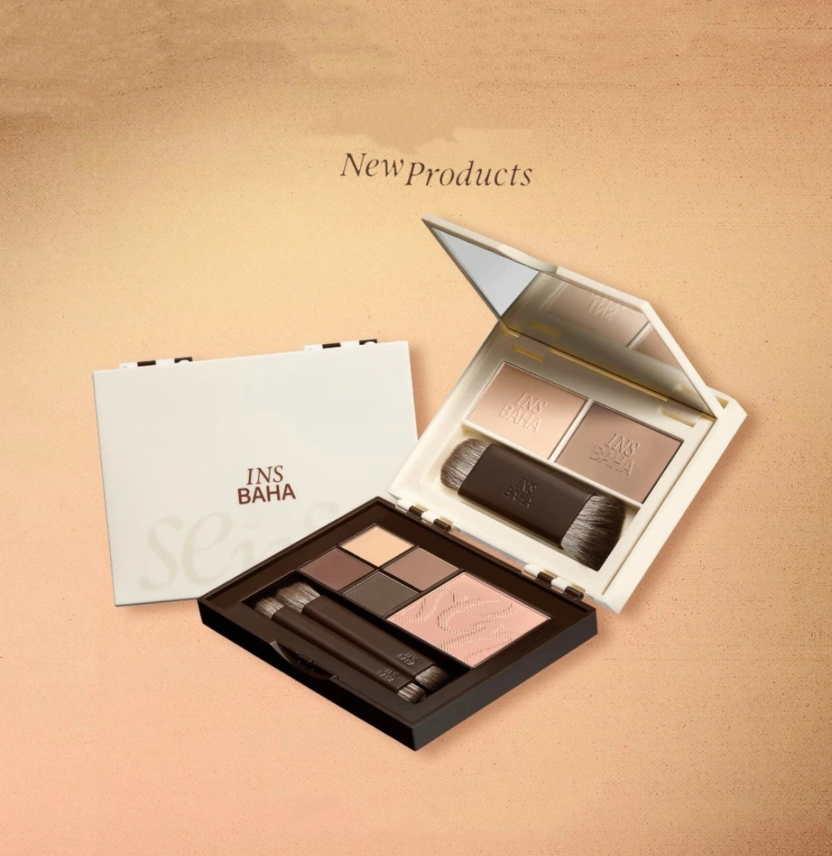 INSBAHA Eyeshadow All-in-one Face Palette My Way Blush Highlighter Zpaxo Color My Way