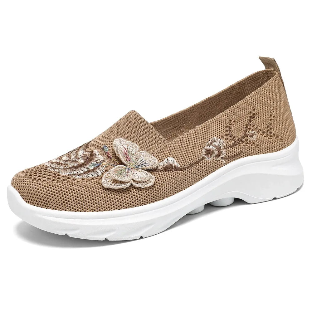 Women's Breathable Mesh Shoes Fashionable Comfortable Cloth 2026 Zpaxo 36 brown