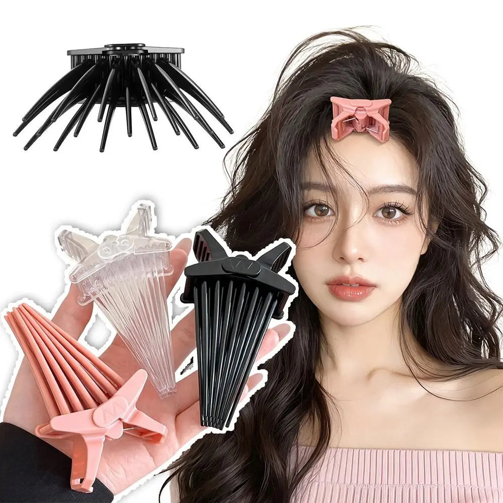 Portable Curling Roots Fluffy Hairpin High Natural Fluffy High Cranial Top Hair Curler Fluffy Hair Clip Hair Accessories Zpaxo