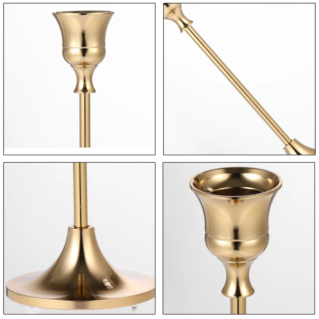 Retro Iron Candleholder Unique Home Decoration Item Idea Table