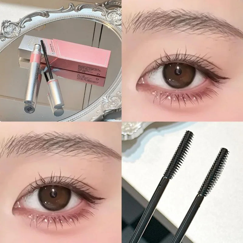 Mascara 3d Silk Fiber Curl Eyelash Extension Volume Makeup Eye Black