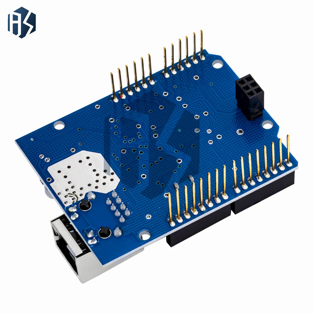 W5100 Ethernet Shield R3 Compatible with for Arduino UN-O, Mega 2560, 1280, and 328 –Development Board for Network Connectivity Zpaxo
