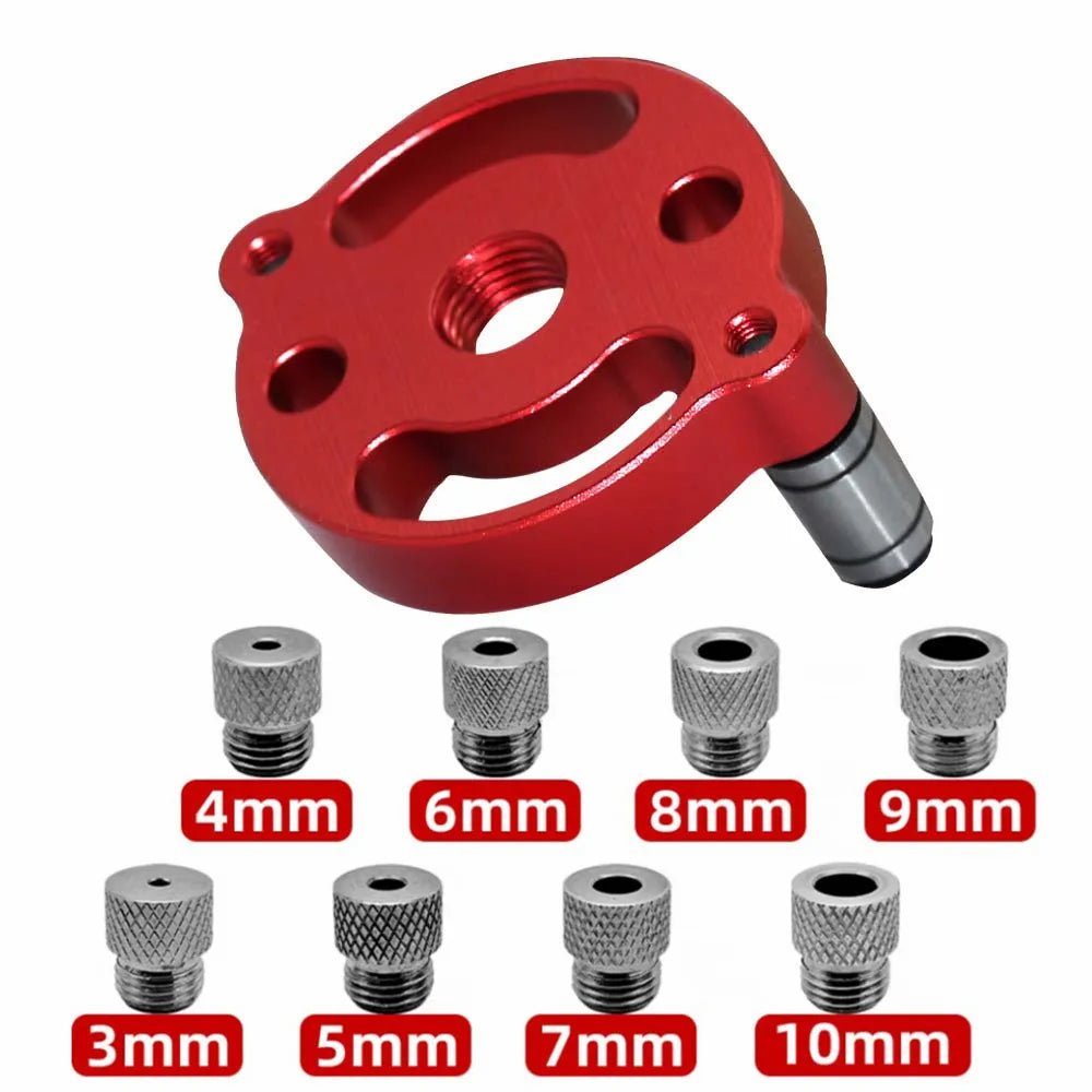 Self-Centering Dowel Jig – 8-Size Wood Drill Guide
