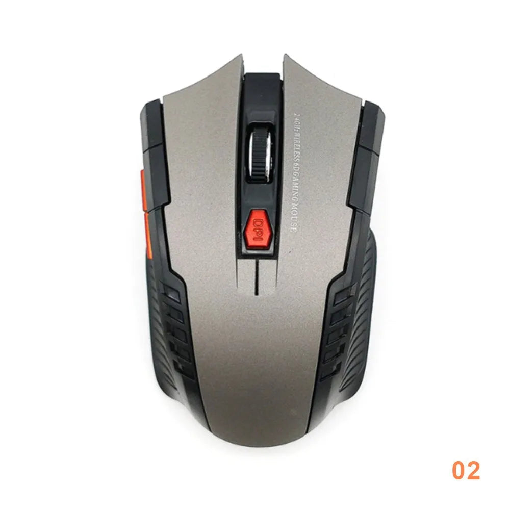 Wireless Mouse Optoelectronic Craft 113 Game Stock Zpaxo Grey