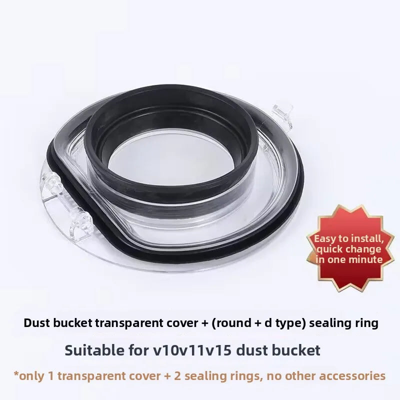 Dyson V6 V7 V8 V10 V11 Dustbin Sealing Ring Rubber Gasket Vacuum Repair Parts Zpaxo v10v11v15