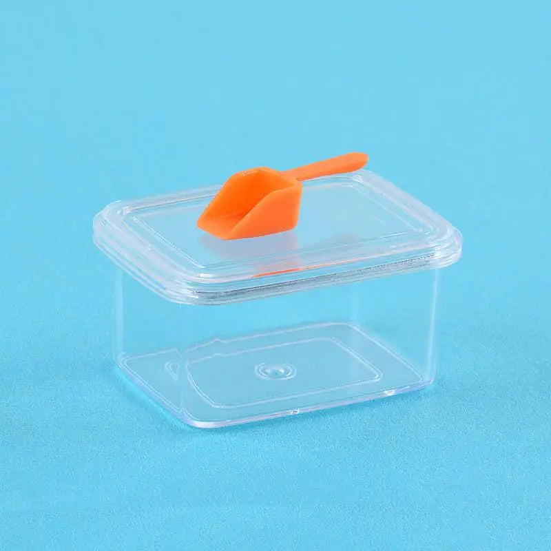 Dollhouse Miniature Food Play 1 6 Scale Ice-making Box Ice Shovel Zpaxo A6