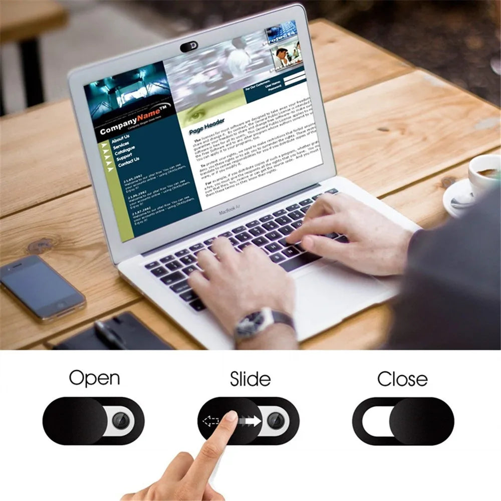 1/5/10/20Pcs Webcam Cover Blocks Laptop Camera Lens Office Meeting Privacy Protection For Mobile Phone Tablet Lens For Office Zpaxo