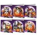 Halloween Cards Diamond Painting Greeting Card DIY Embroidery
