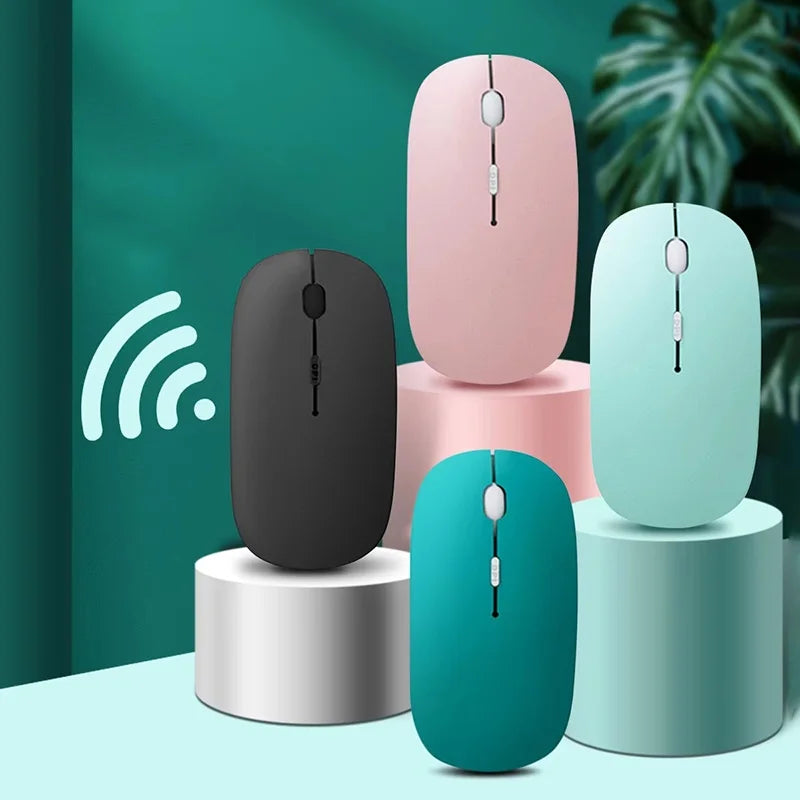 Wireless Mouse Bluetooth 2 4GHz Dual Modes Computer Mice Ergonomic