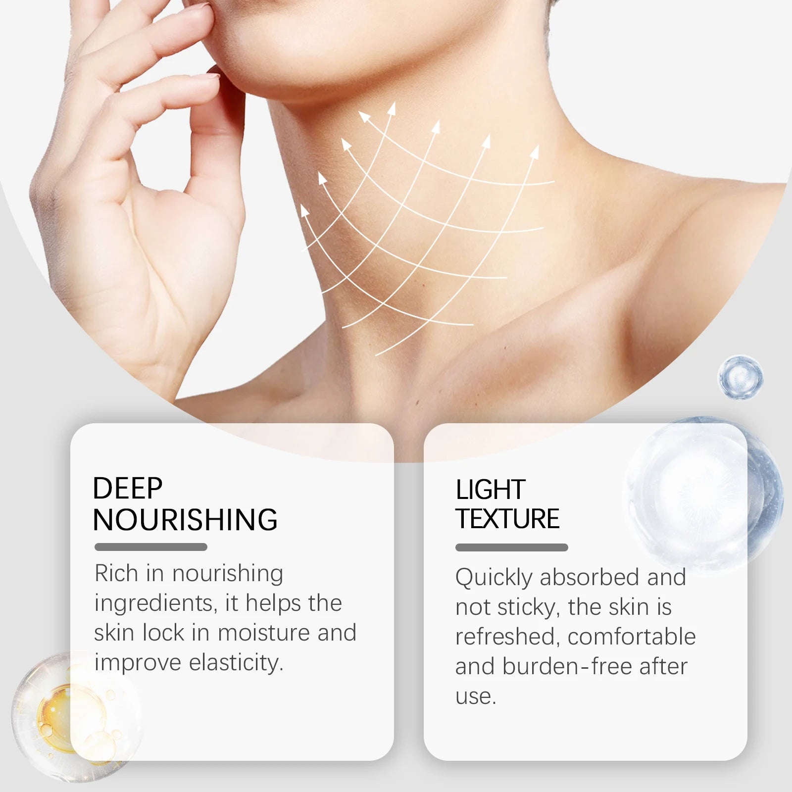 OceAura Snake Venom Neck Firming Cream Stick | Anti-Aging Neck Firming Cream Zpaxo