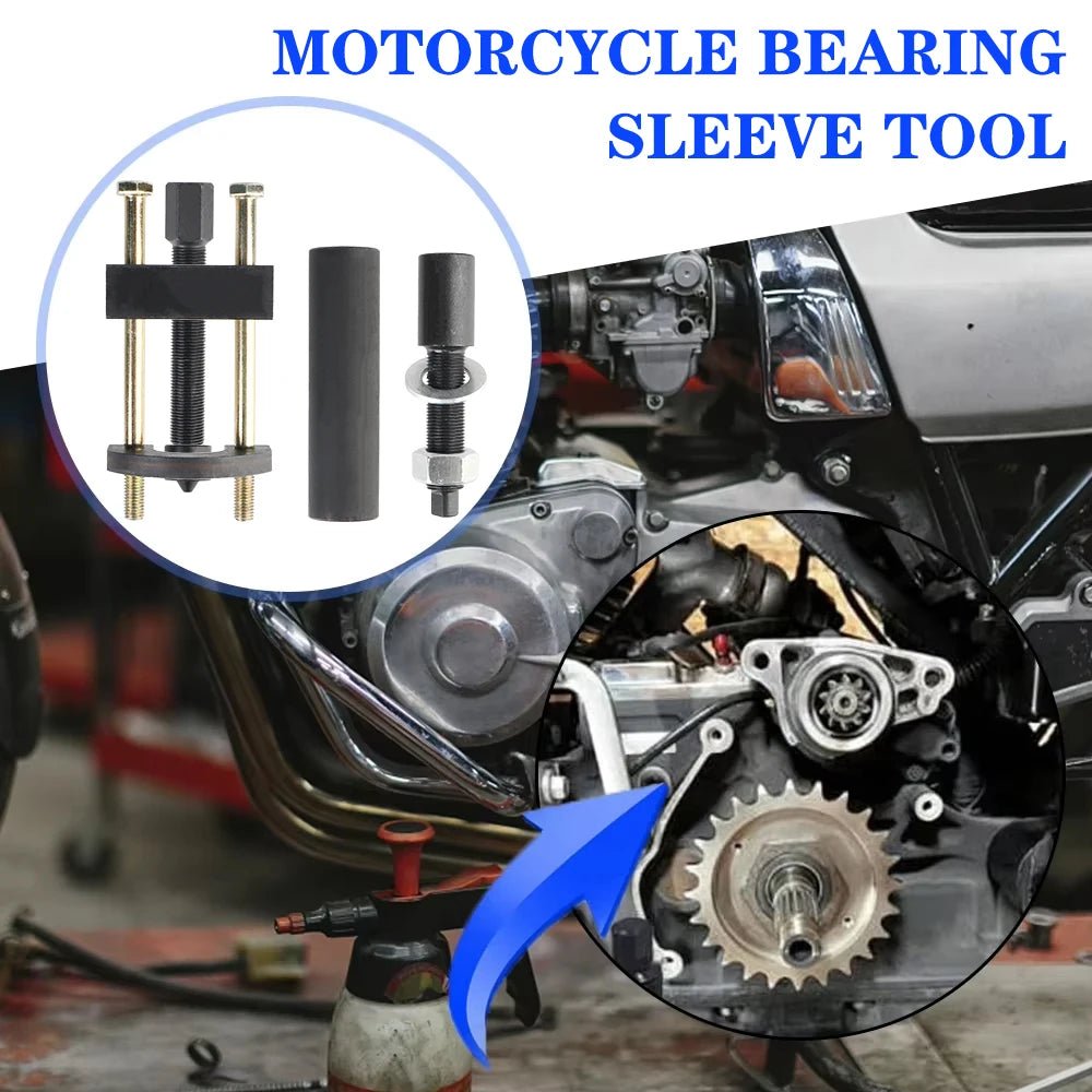 Mainshaft Inner Bearing Race Tool Installer Puller Removal Tool for Harley Electra Glide Black Big Twin Transmission 34902-84 Zpaxo